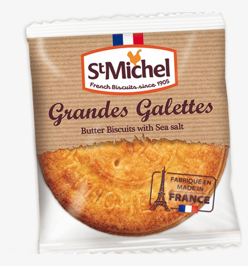 Grandes Galettes With Butter & Sea Salt, 3-pack, transparent png #7116669