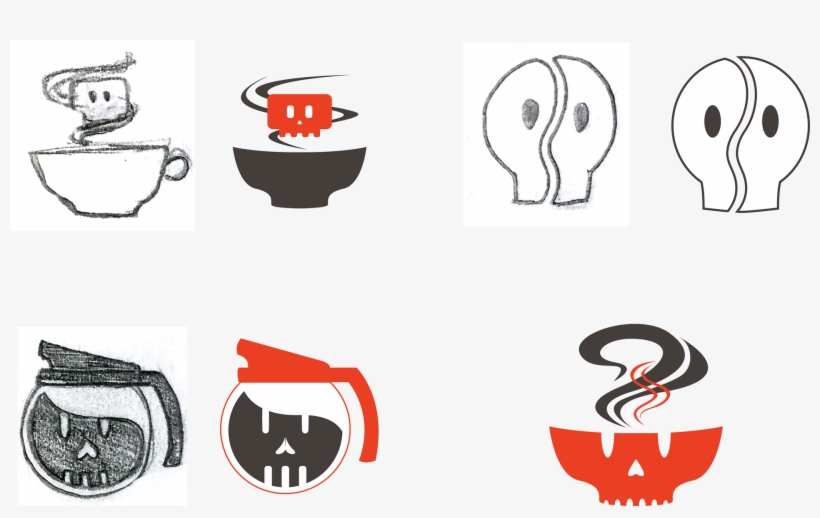 Logo Design For Death Before Decaf Cafe Opening In, transparent png #7116856