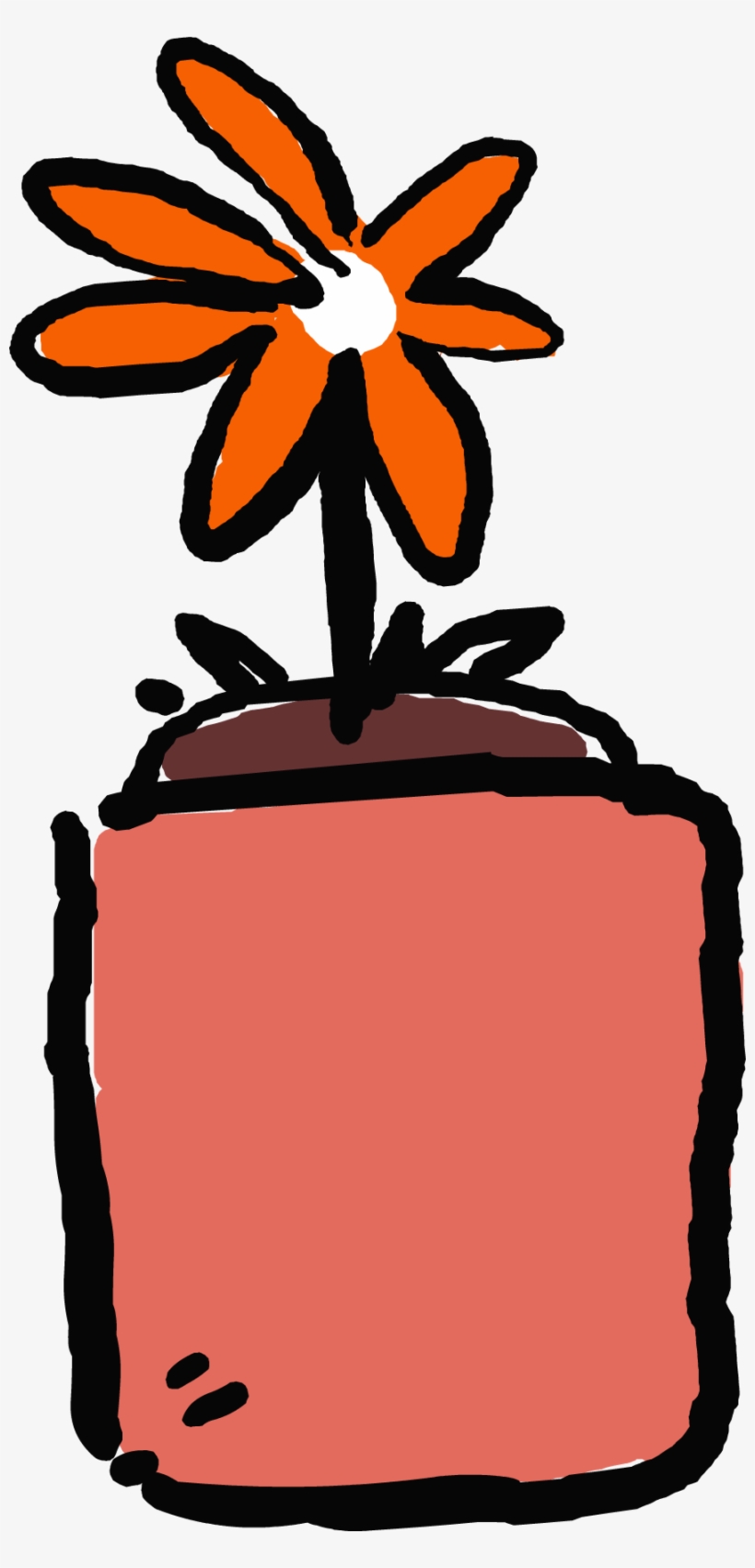 Flowerpot, transparent png #7117315