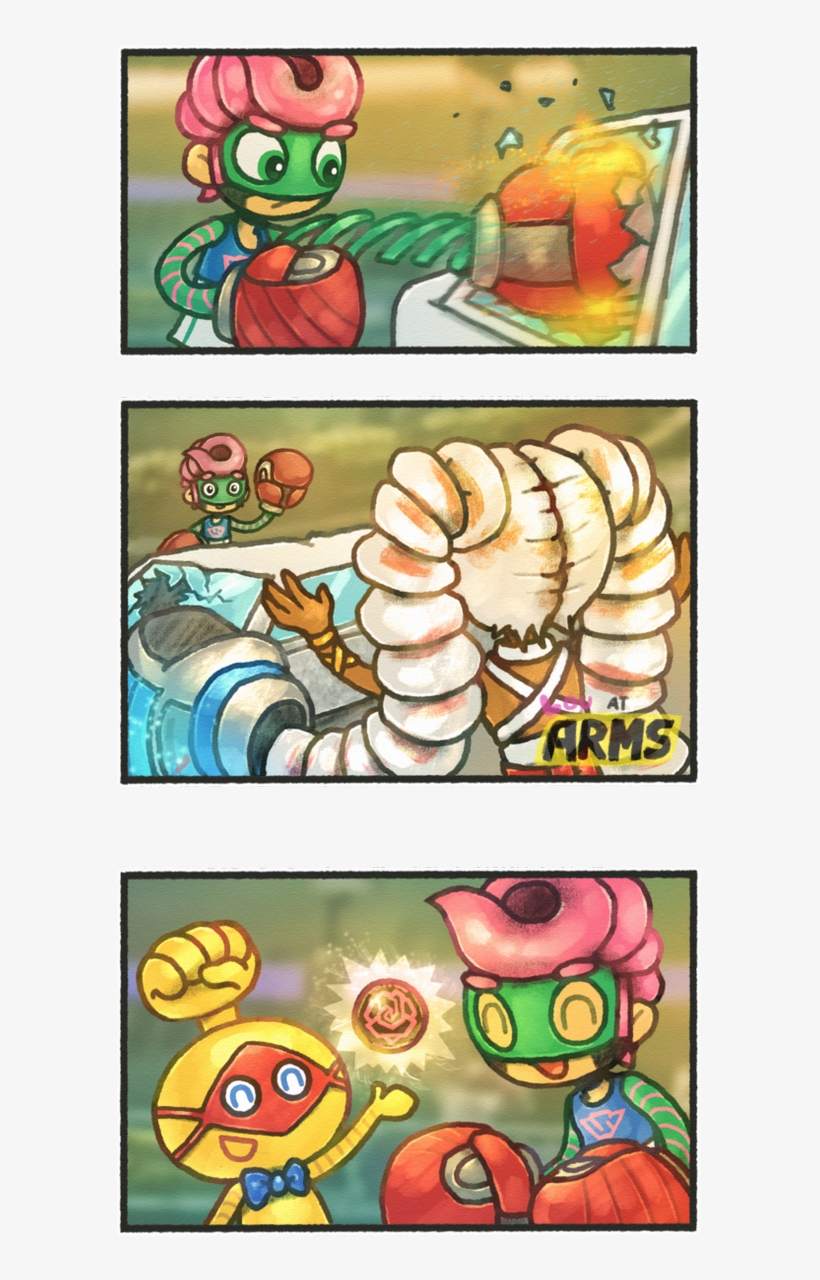 Arms Comic By Louivi, transparent png #7117832
