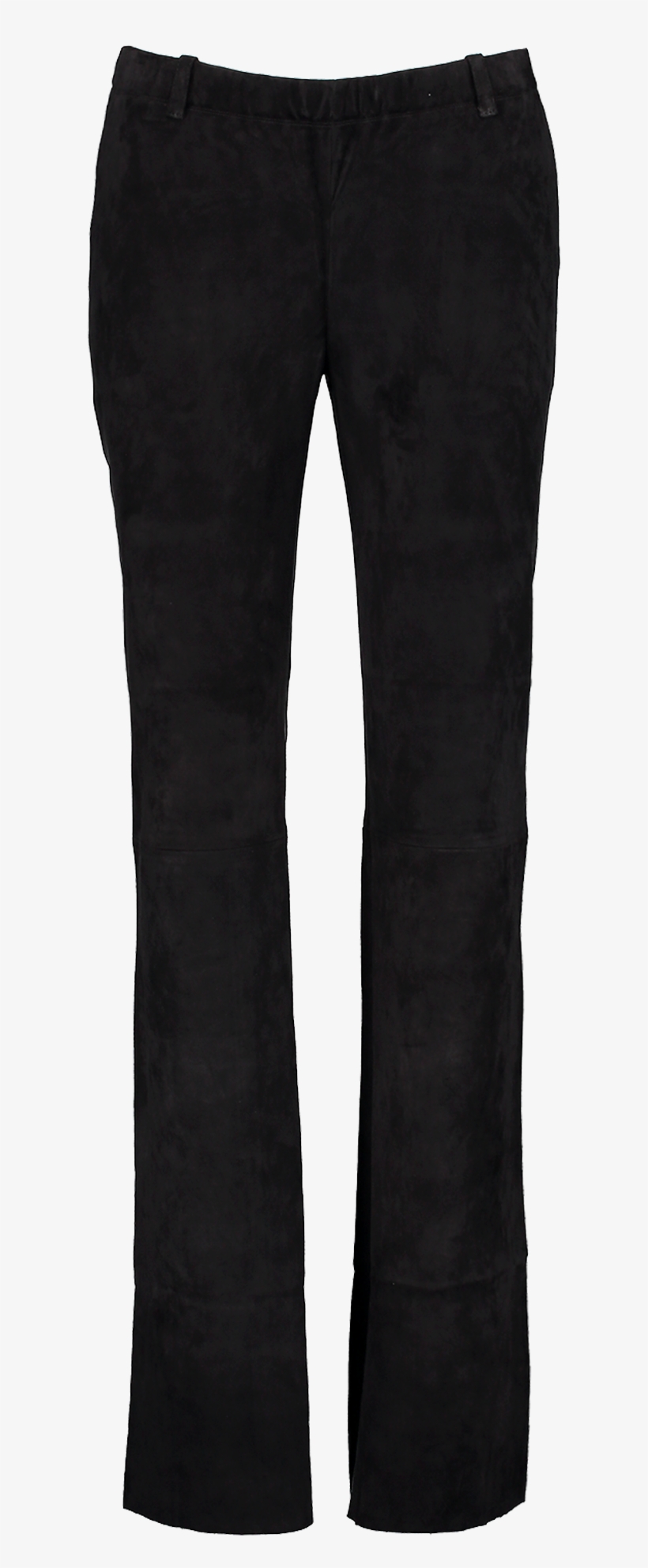 Oswald 18 Suede Flare Pant Black, transparent png #7119530