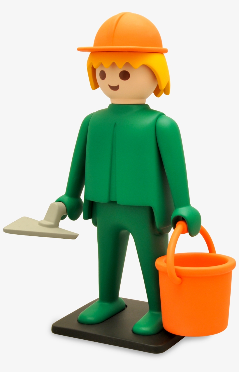 Playmobil Ouvrier Macon Collectoys 00214, transparent png #7120684