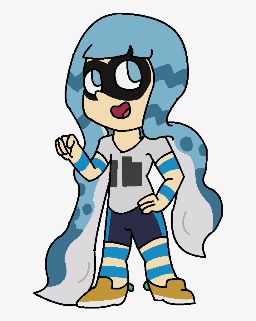 Tera Inkling Female, transparent png #7122272