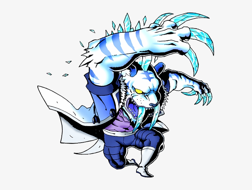 Frost Tiger, transparent png #7122616
