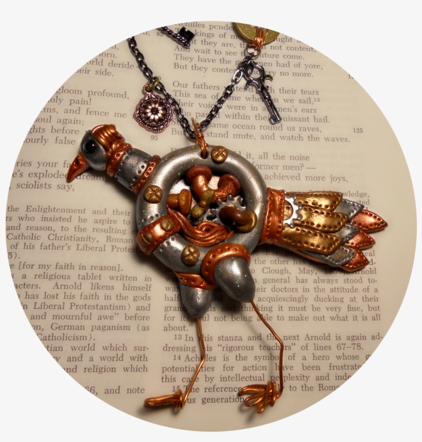 Steampunk Bird 1, transparent png #7122709