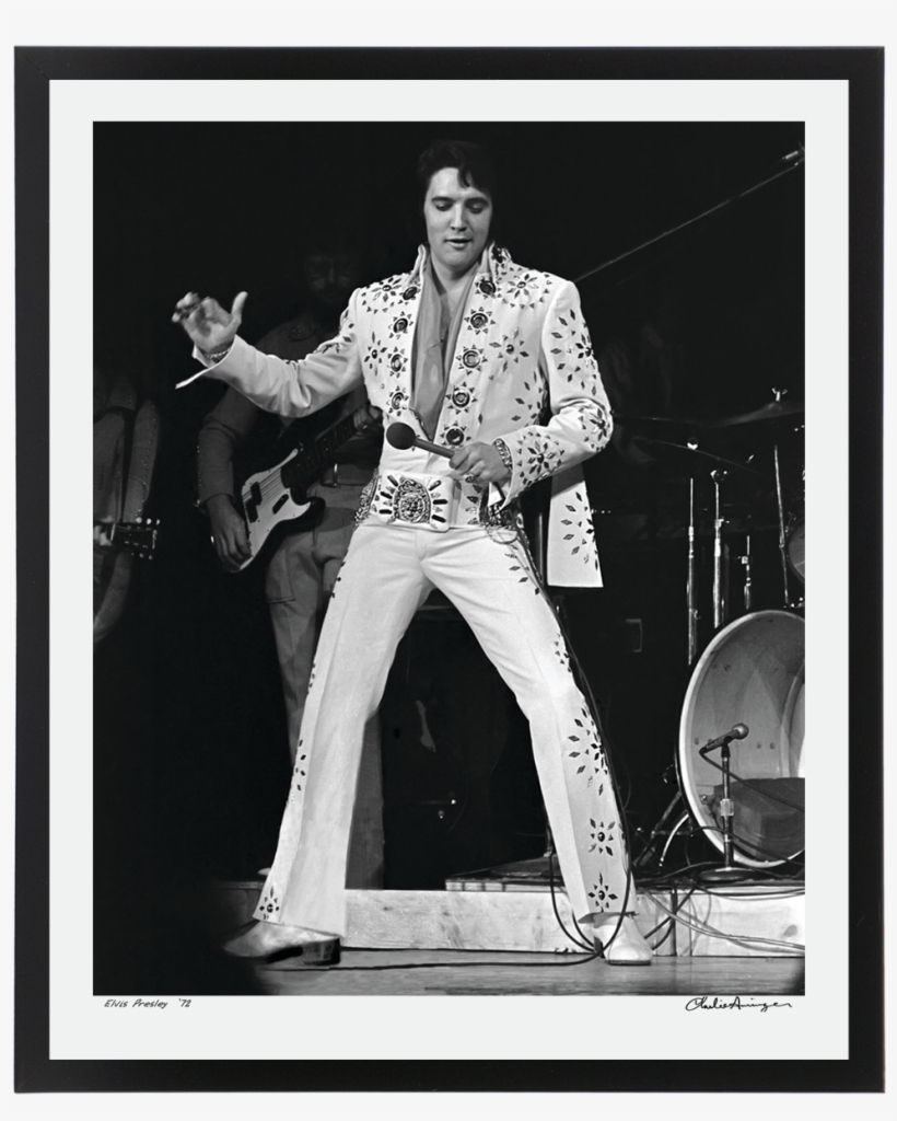 Charlie Auringer Elvis Presley At Olympia Stadium, transparent png #7122915