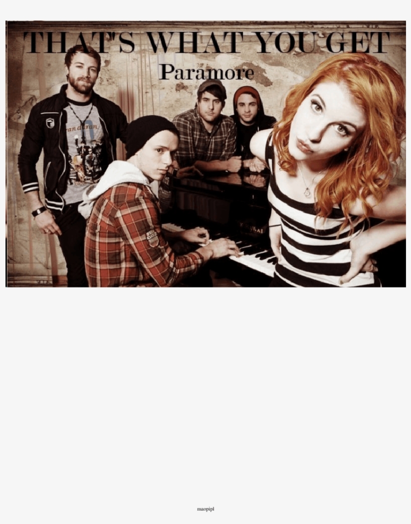 That's What You Get Sheet Music For Piano, Percussion,, transparent png #7124848