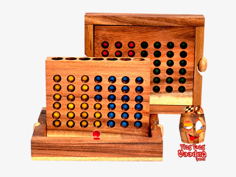 Four Wins The Open And Closed View In A Large Wooden, transparent png #7125463