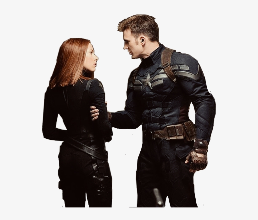 Avengers Natasharomanoff Steverogers Blackwidow Captain, transparent png #7125846