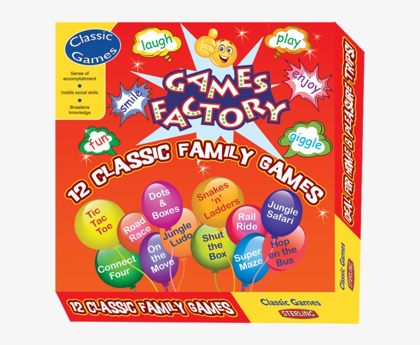 Family Games - Games Factory, transparent png #7125849
