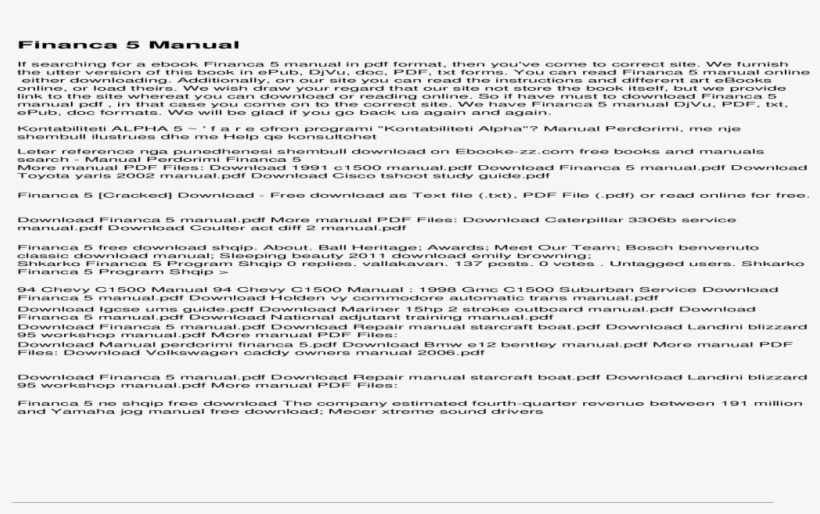 Financa 5 Manual, transparent png #7125947