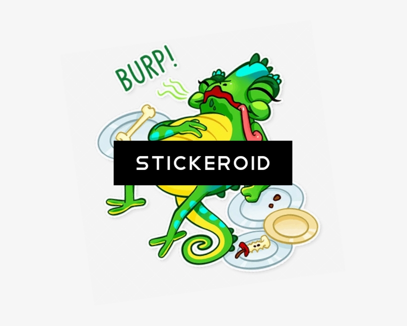 Burp Chameleon, transparent png #7125997