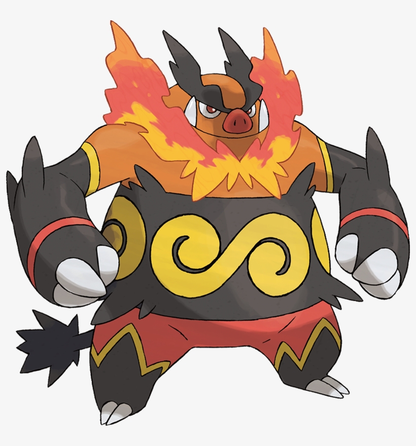 Pokemon Emboar Is A Fictional Character Of Humans, transparent png #7126901