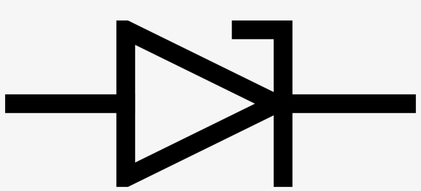 This Free Icons Png Design Of Iec Zener Diode Symbol, transparent png #7129566