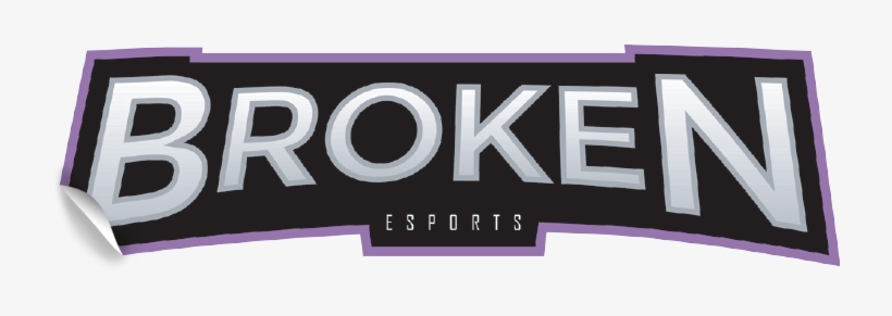 Broken Esports Sticker, transparent png #7131021