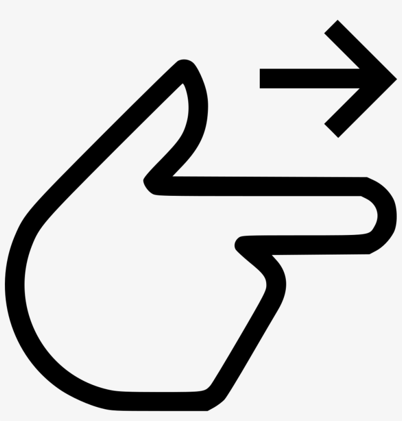Finger Point Right Png, transparent png #7131240