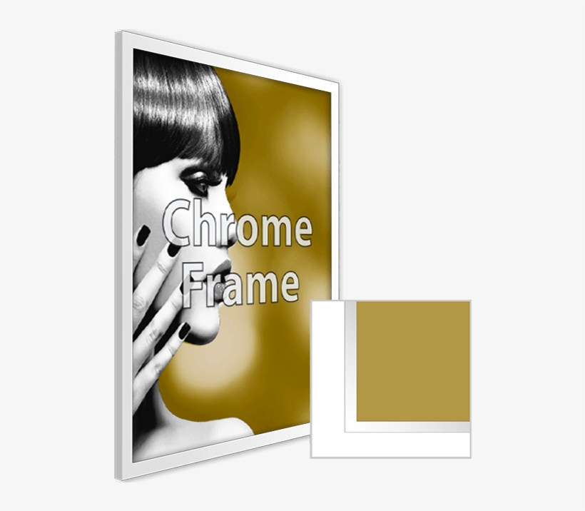 Framed Substrate Print Chrome, transparent png #7131513