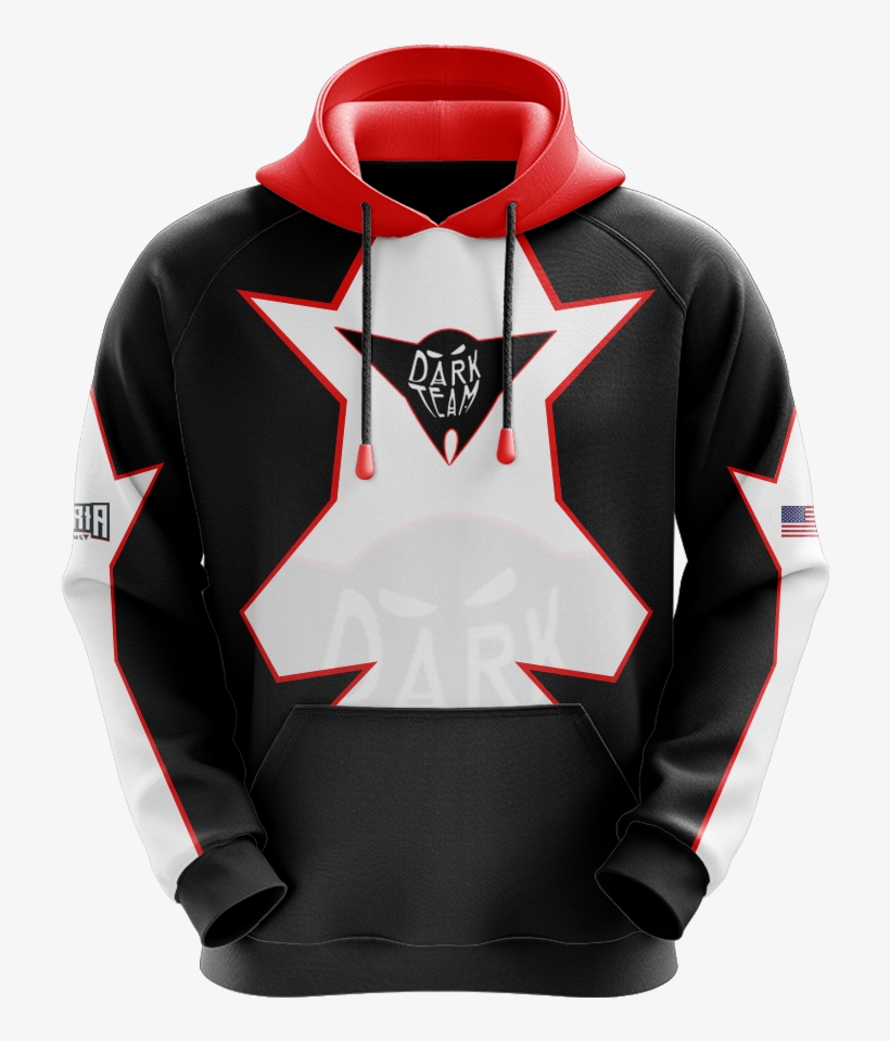 Dark Esports Sublimated Hoodie, transparent png #7131641