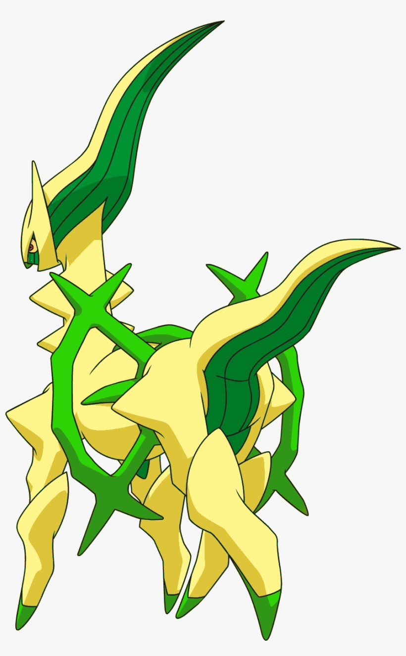 Arceus Meadow3 Shiny, transparent png #7132006