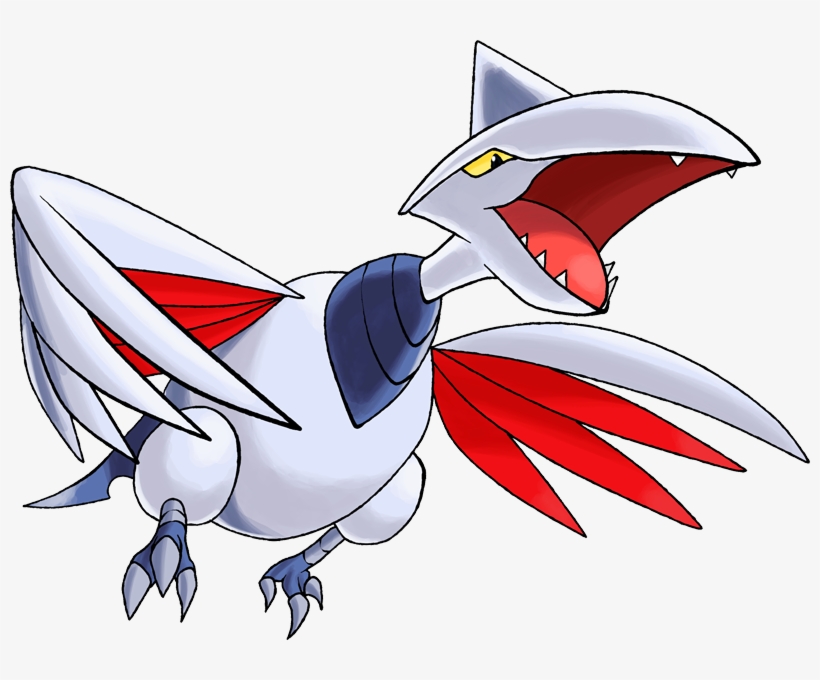 Pokemon Shiny-skarmory Is A Fictional Character Of, transparent png #7132097