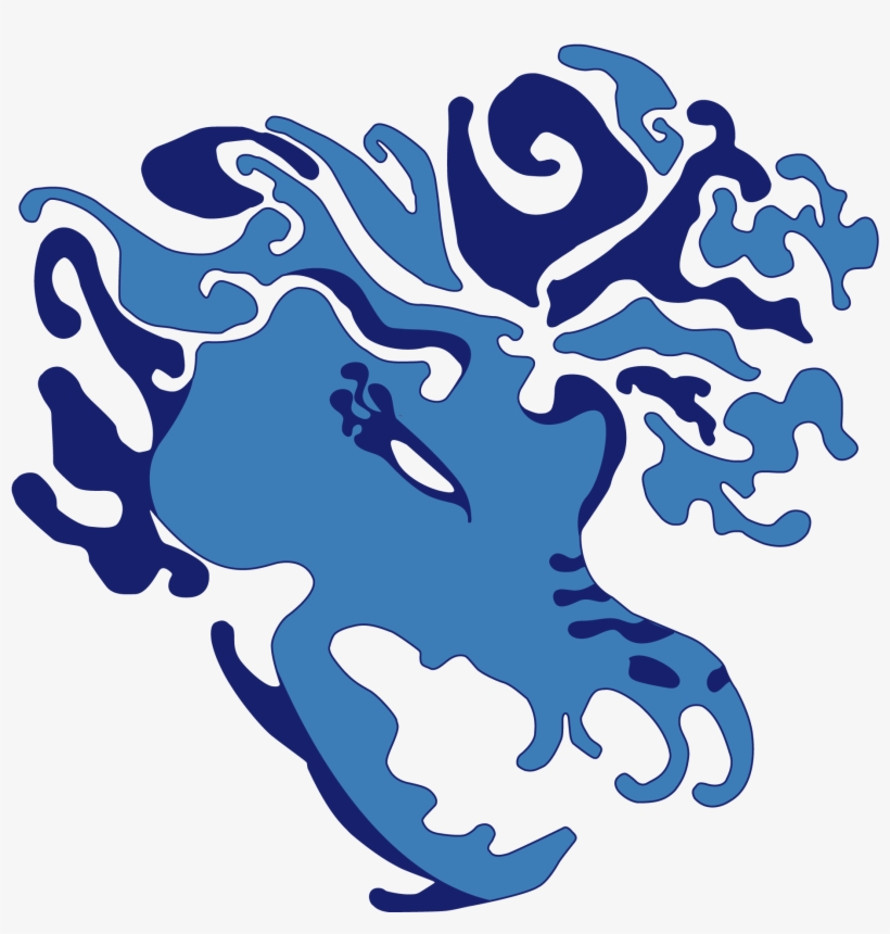Kas Dragon Head Blue 2000px, transparent png #7132493