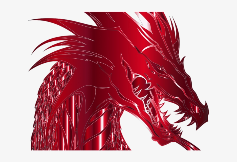 Mythical Clipart Dragon Head, transparent png #7132850