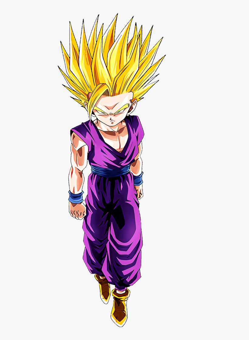 #dokkanbattle [full Power Clase] Super Saiyan 2 Gohan, transparent png #7133518