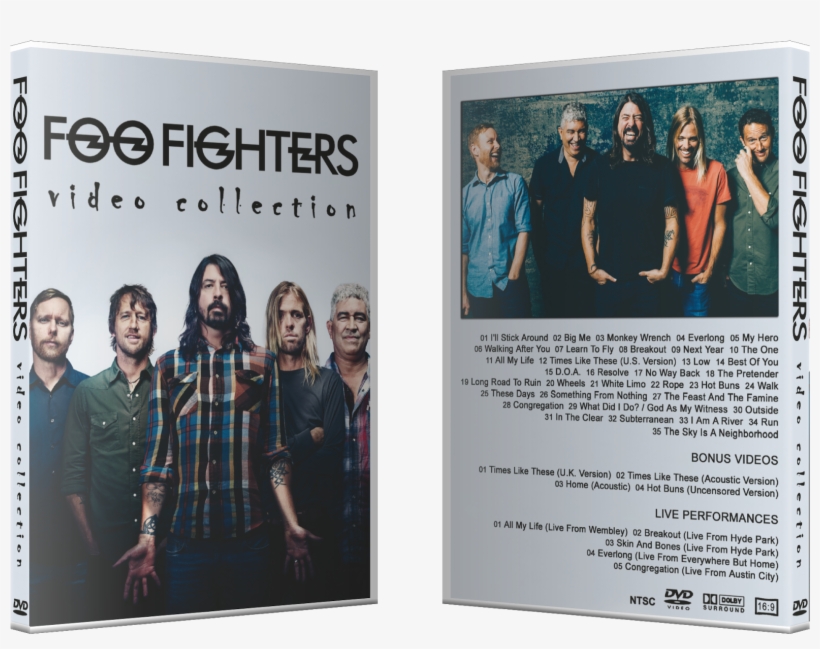 Foo Fighters - Video Collection, transparent png #7133922