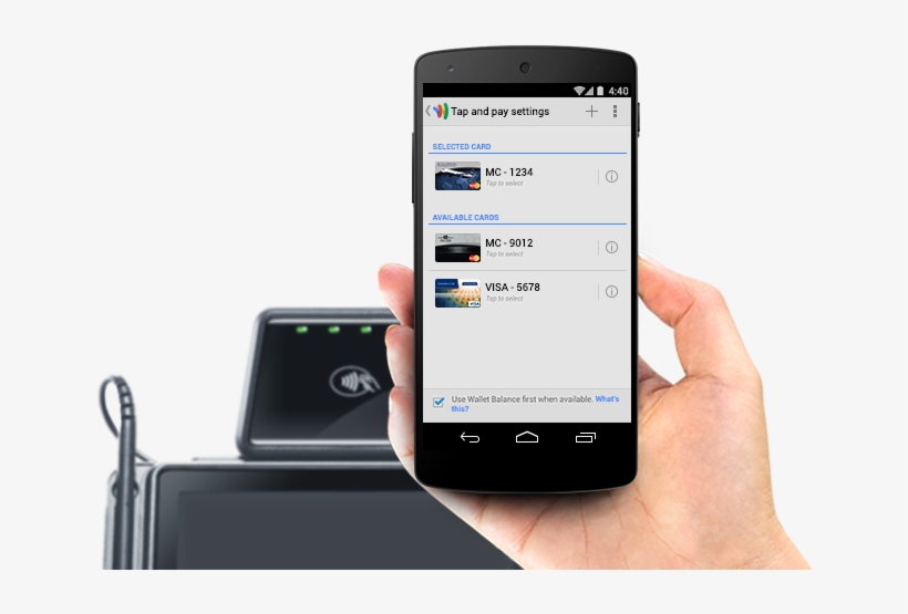 Retail Google Wallet Nfc, transparent png #7135556