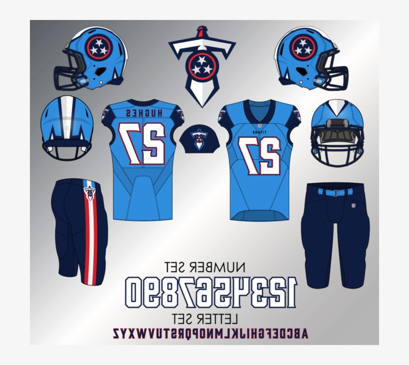 New Jaguars Uniforms 2018 With New Tennessee Titans, transparent png #7136623