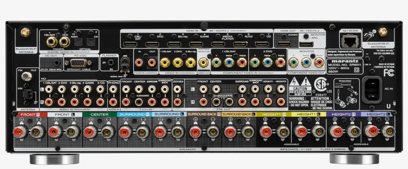 Marantz Sr6011, transparent png #7136978