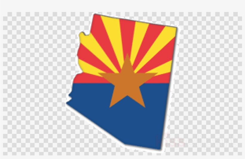Arizona State Flag Png Clipart Flag Of Arizona Clip, transparent png #7137467