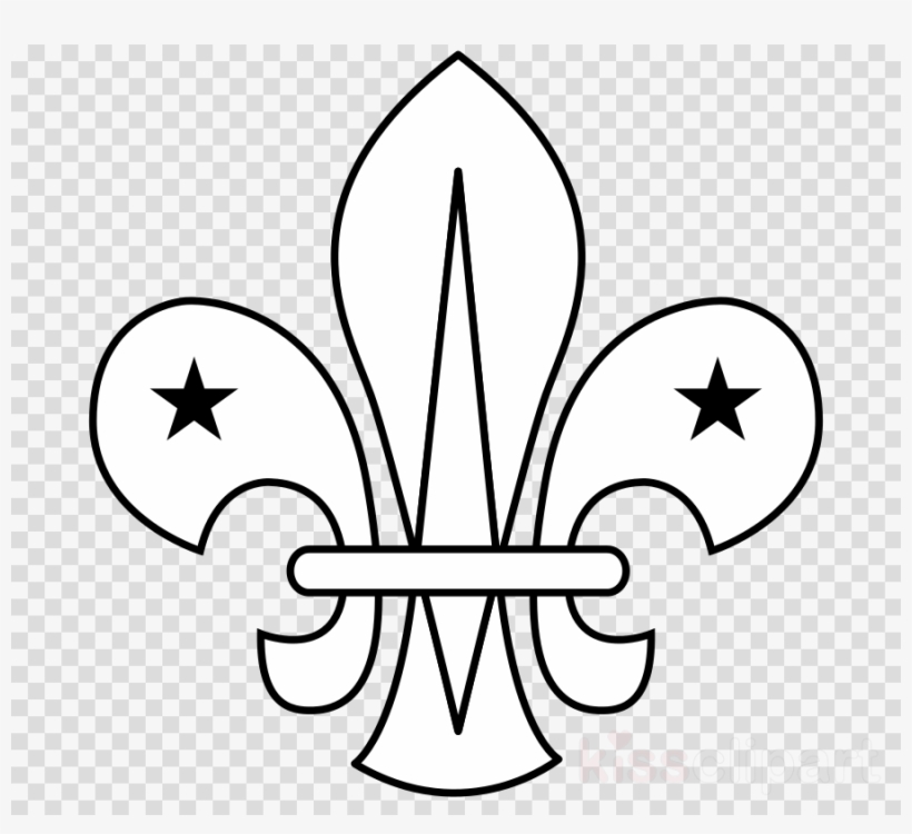 Fleur De Lis Scouts Clipart Scouting Cub Scout Clip, transparent png #7138431