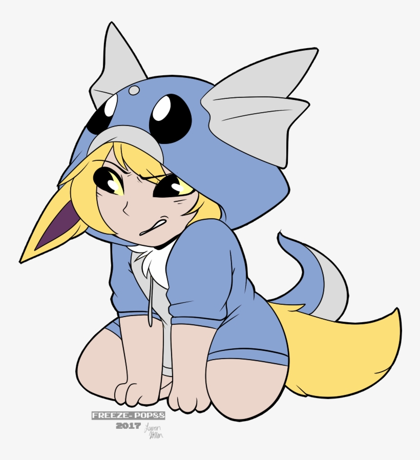 [ych Commission] Dratini Hoodie, transparent png #7141940