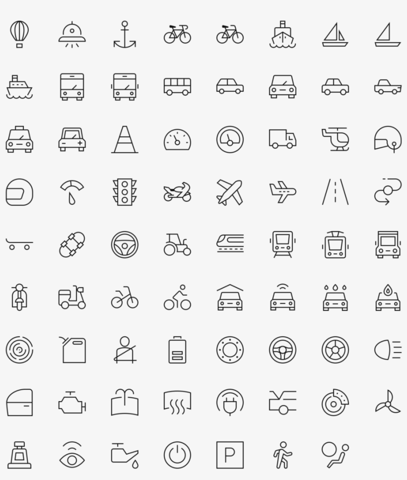 Transportation Icons 64px, transparent png #7144845