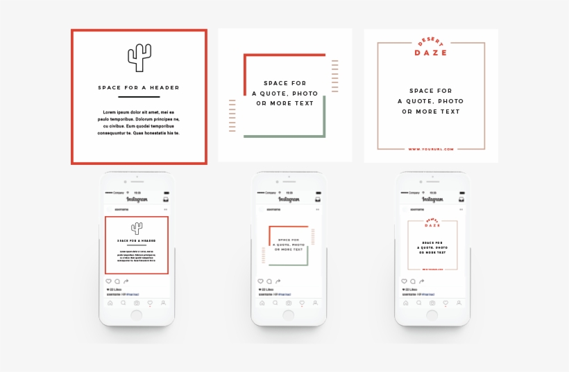The Instagram Templates Are Customizable, transparent png #7145507