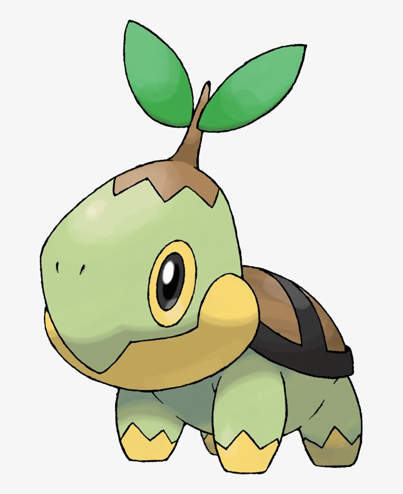 387 Turtwig -, transparent png #7145795