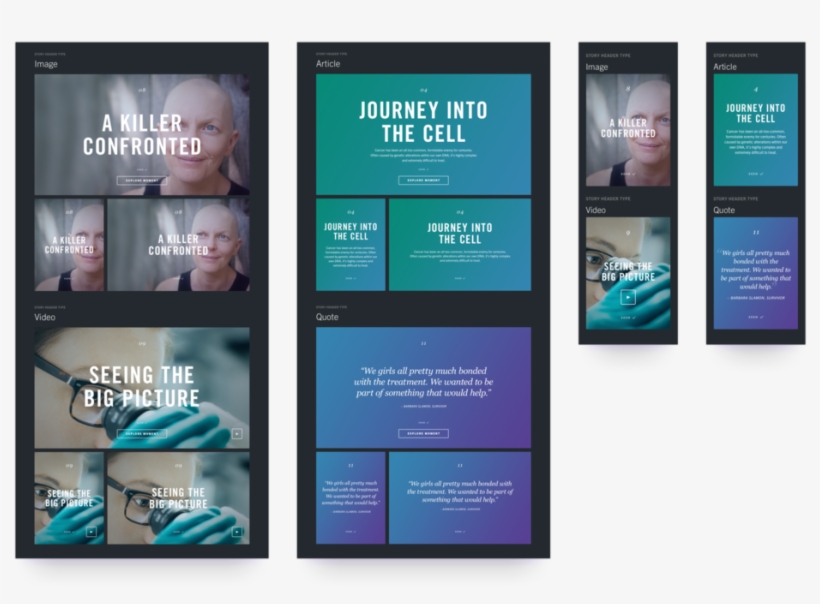 A Responsive Set Of Media Tiles For The 40th Anniversary, transparent png #7147605