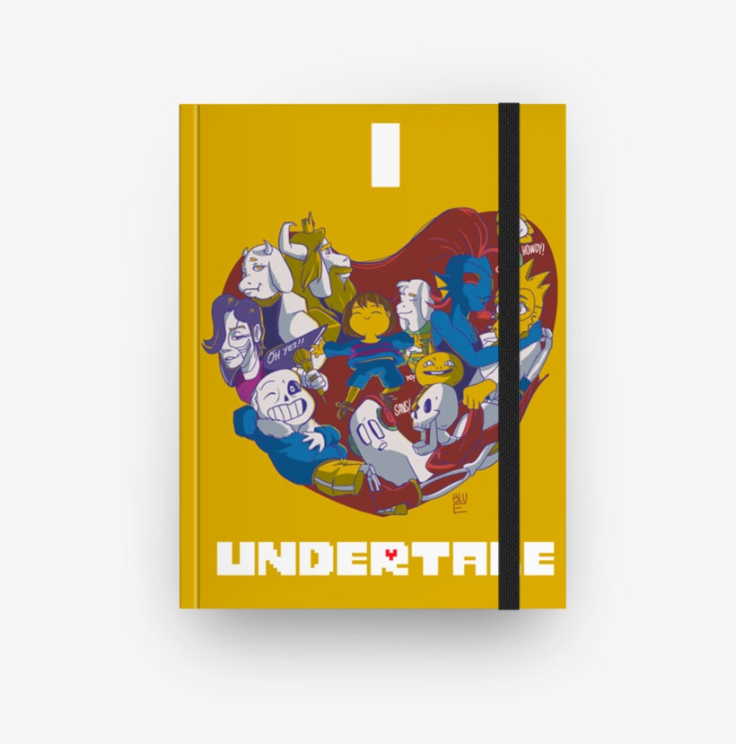 Caderno I Love Undertale De Gabriel Nemer Nevesna, transparent png #7148249