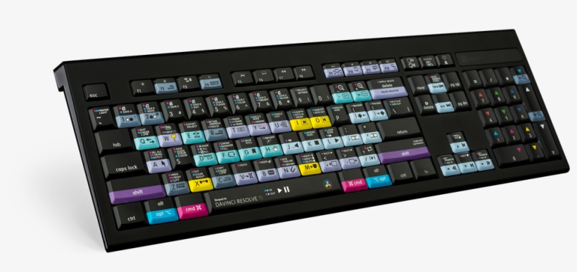 Blackmagic Davinci Resolve Shortcut Keyboard, transparent png #7148641