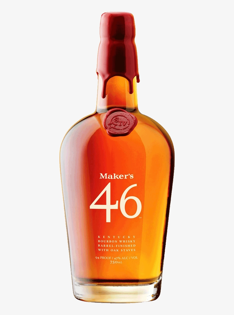 Maker's Mark 46 Kentucky Bourbon Whisky, transparent png #7149377