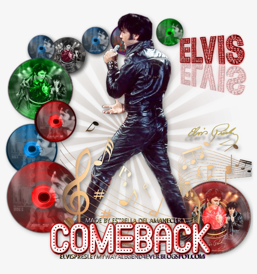 Elvis Presley,comeback, transparent png #7149430