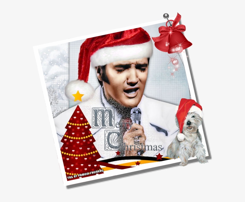 Elvis Presley Christmas Photo Mchristmas, transparent png #7149823
