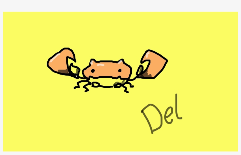 Krabby, transparent png #7150302
