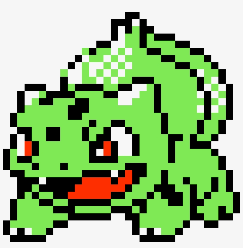 Pokemon Silver- Bulbasaur Front Shiny, transparent png #7150599