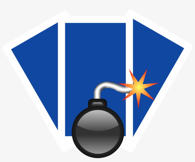 Cj Discard Blue Cards, transparent png #7151466