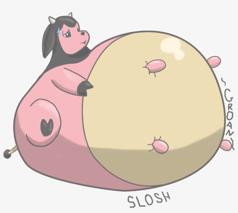 Backed Up Miltank, transparent png #7153136