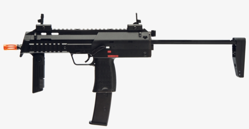 Kwa H&k Mp7 Full Metal Gas Blowback Gbb Smg Licensed, transparent png #7153323