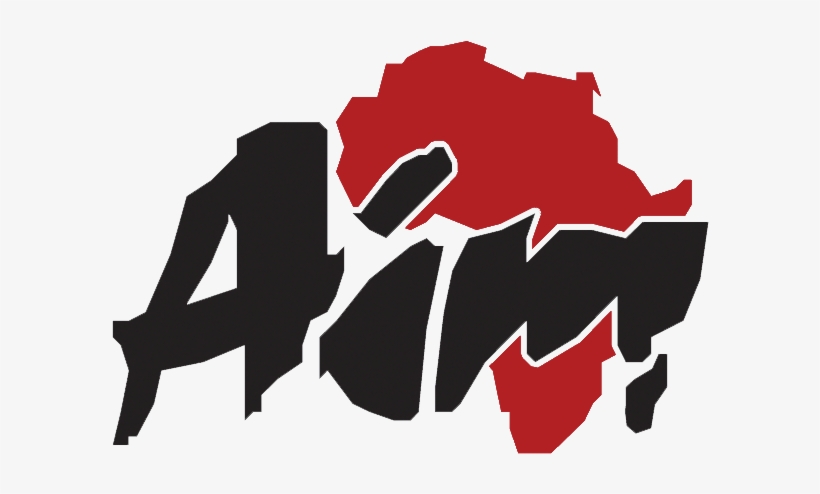 Aim Logo Black And Red Transparent Background, transparent png #7154512