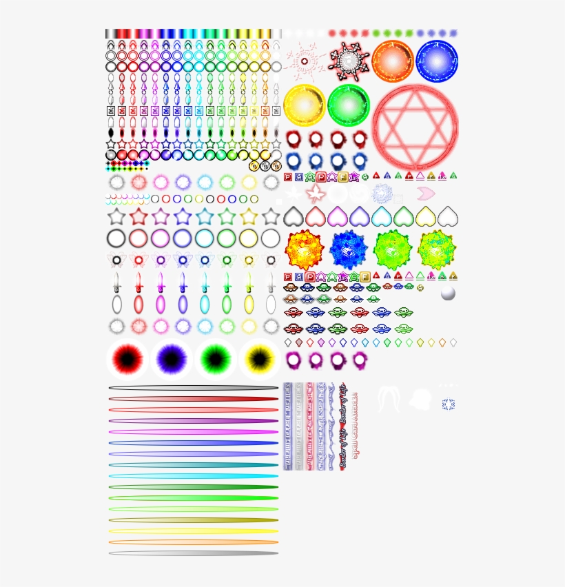 Bullets And Items, transparent png #7154714